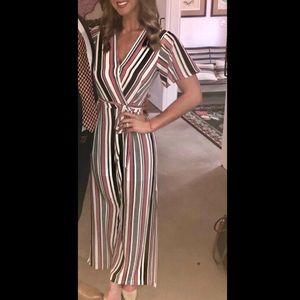 Pinstripe Jumpsuit/Pantsuit by Monteau LA
